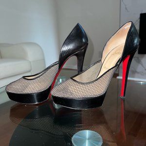 CHRISTIAN LOUBOUTIN HEELS / PLAT  SIZE EU 39.5 US 9.5